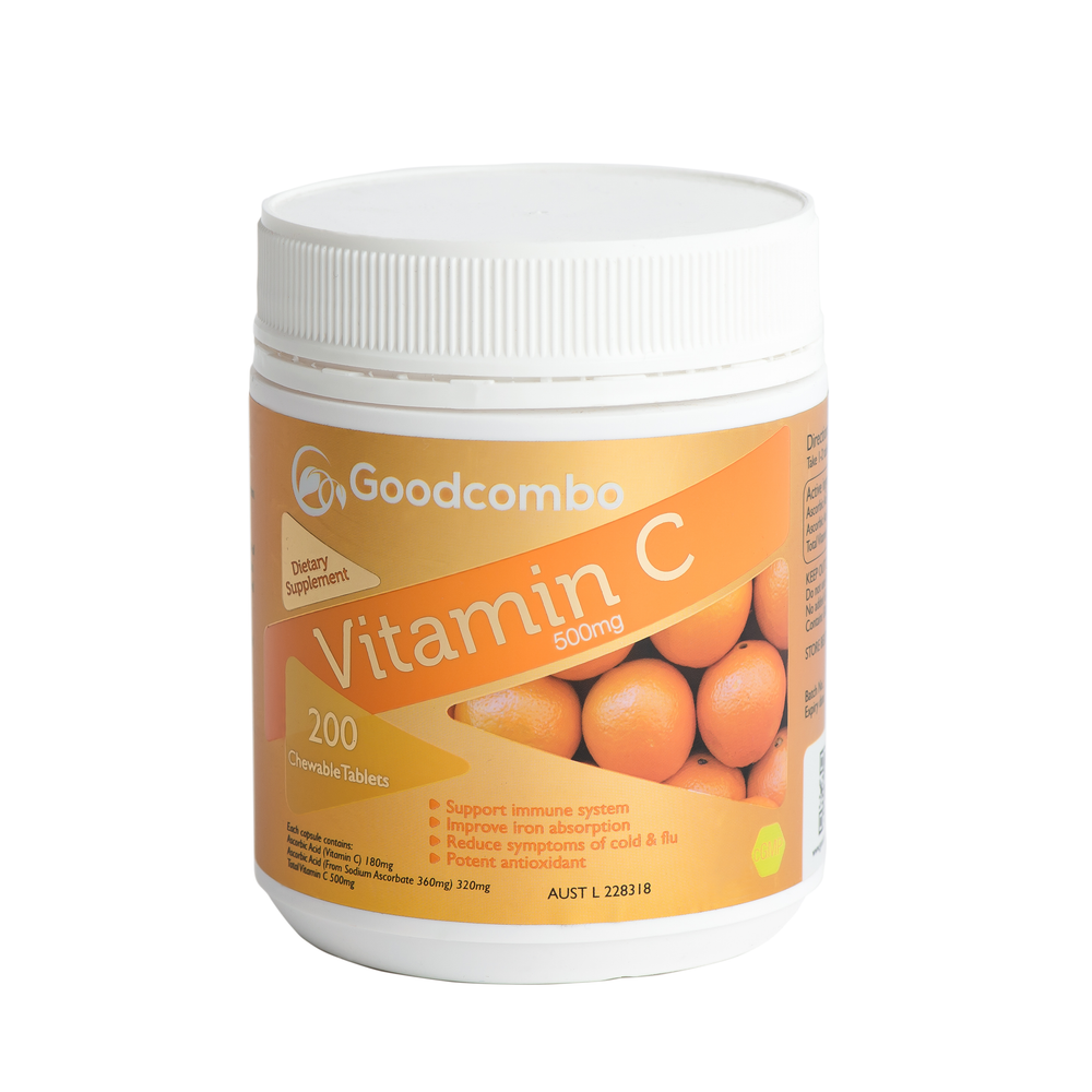 
                  
                    Vitamin C 500mg 200 Chewable Tablets
                  
                