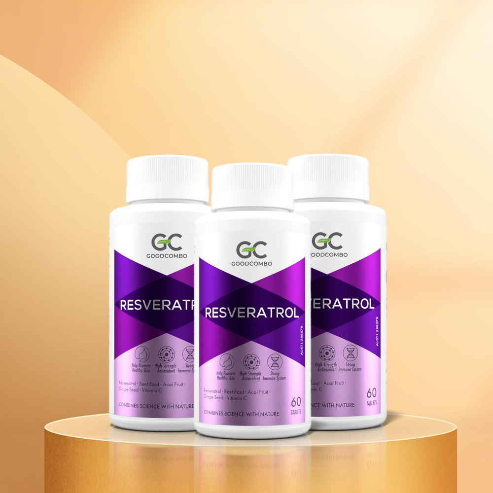 Good 'Combo' Resveratrol 60's Trio Set